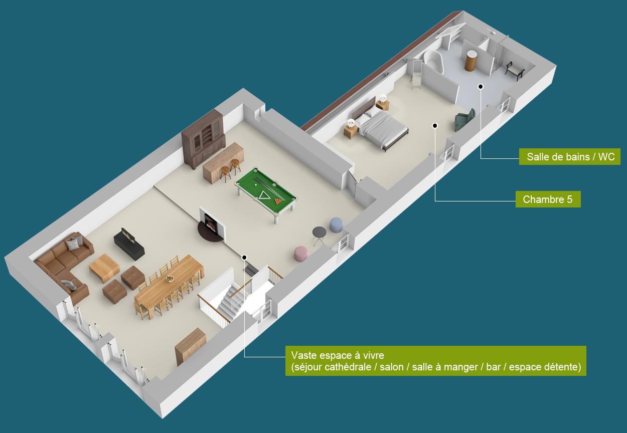 Plan Etage Maison principale