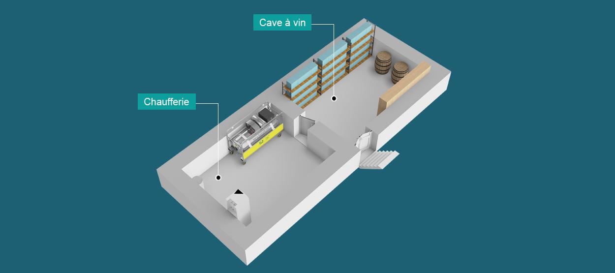 Plan Sous-sol Maison principale
